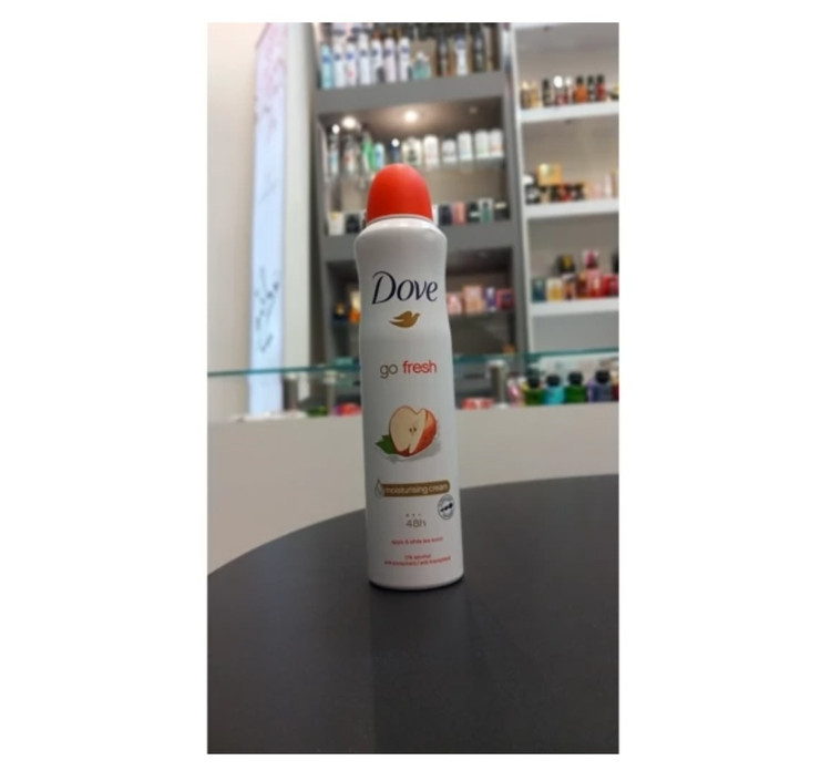 اسپری دئودورانت اسپرت داو Dove مدل go fresh با رایحه میوه ای
