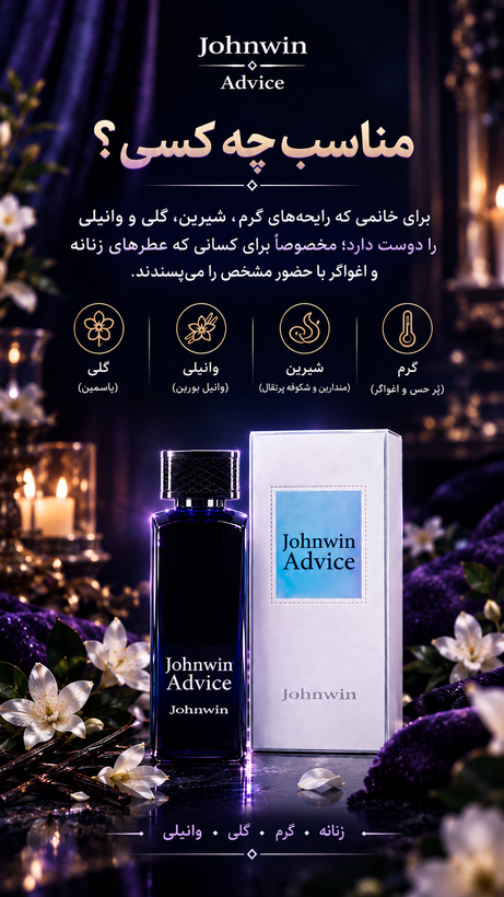 ادکلن دیورادیکت جانوین ادوپرفیوم 100 میلی لیتر